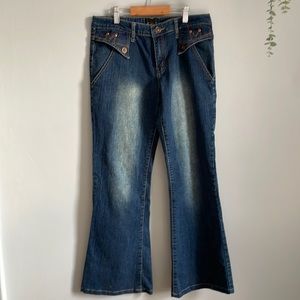 Vintage ‘70s Spicy Women’s Flare Jeans, Size 29